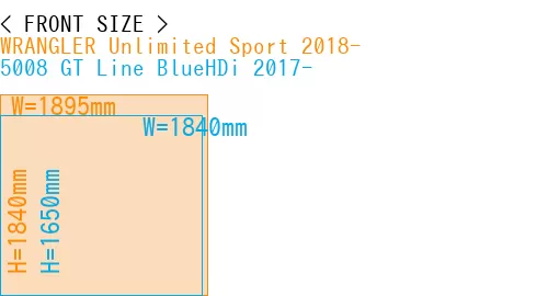 #WRANGLER Unlimited Sport 2018- + 5008 GT Line BlueHDi 2017-